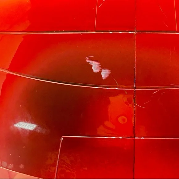 Marvel Ironman Helmet LED Light Up Eyes Foam Liner Push Button Opening Front - Picture 9 of 16